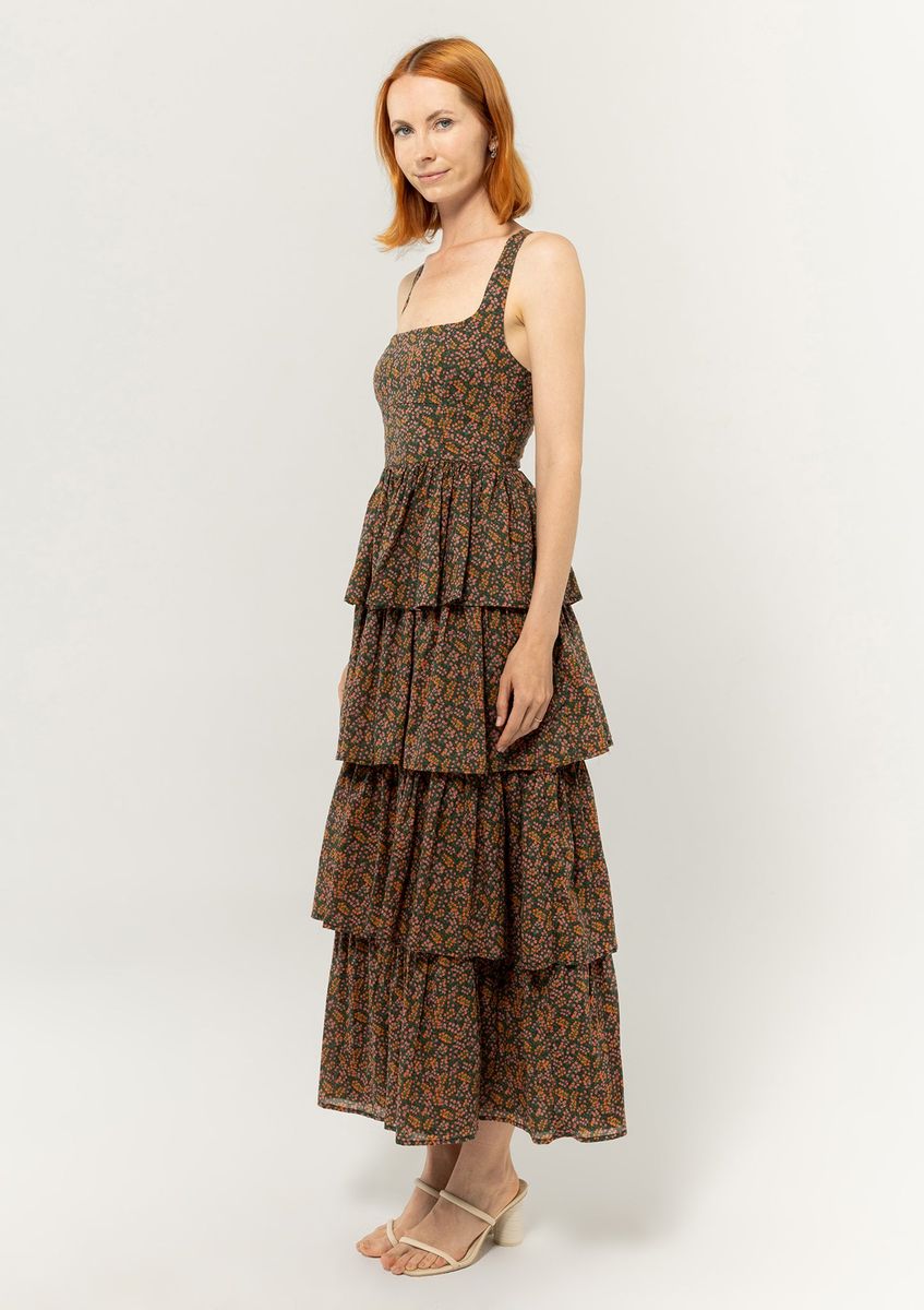 BEL KAZAN Lucca Dress Cherry Tomato