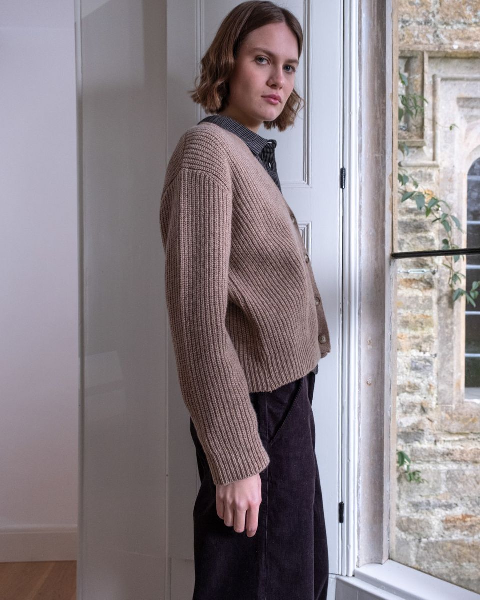 BIBICO Amita Ribbed Cardigan