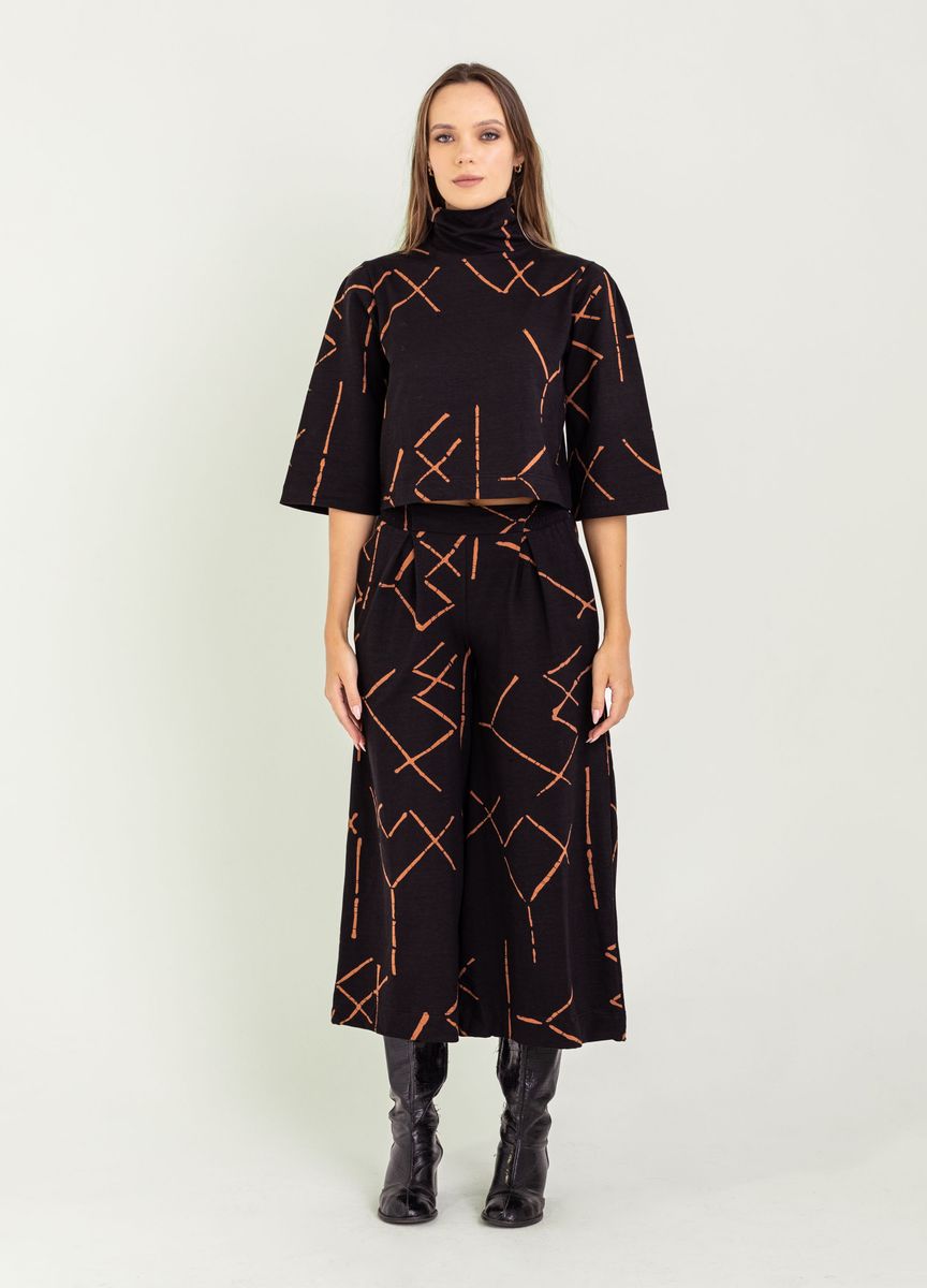 BEL KAZAN Atlas Pant in Black Stix