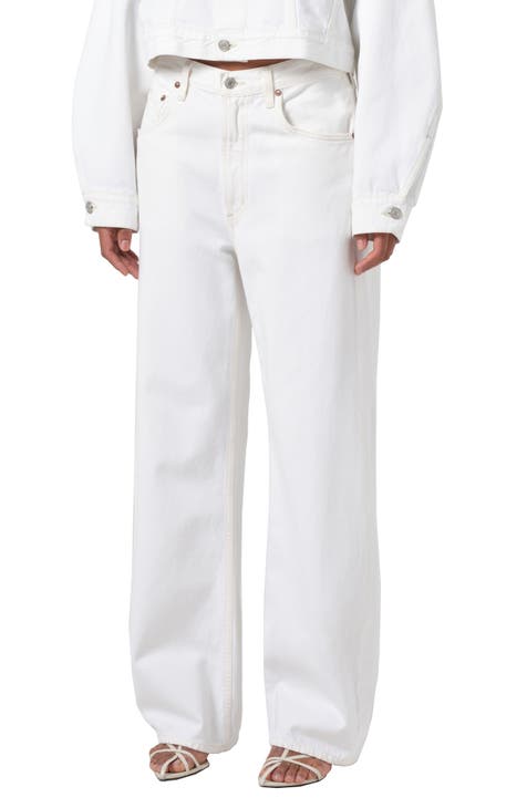 AGOLDE Low Curve Jean in Milkshake