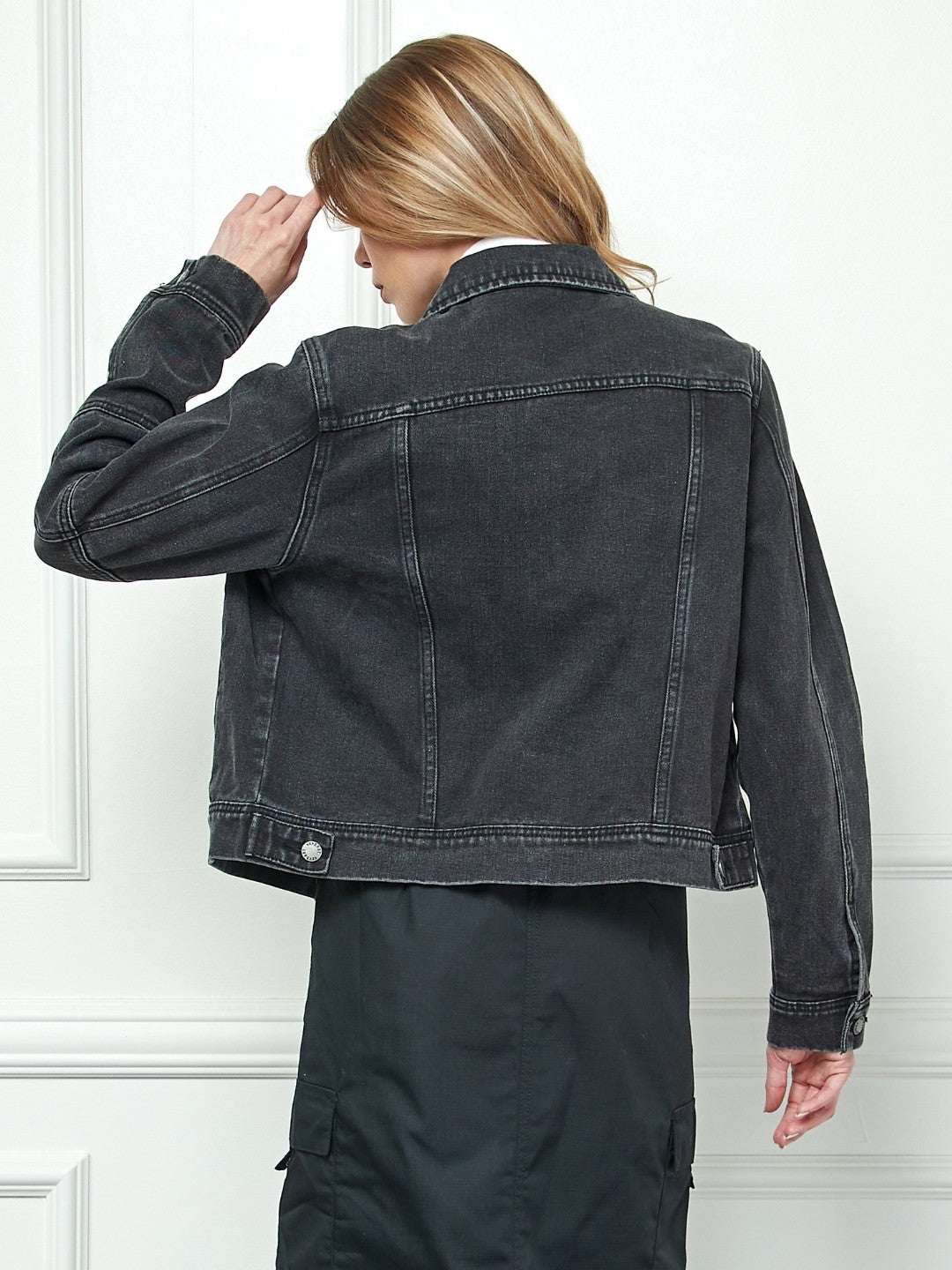 NYLAND Vayda Cropped Denim Jacket