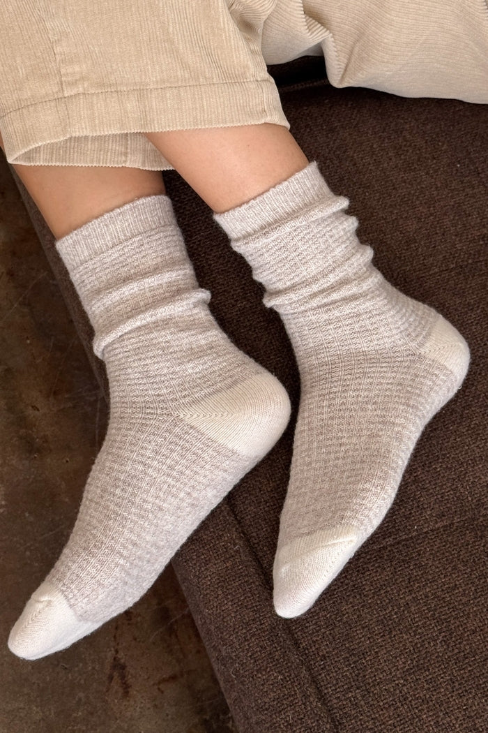 Le Bon Shoppe Wool Waffled Socks