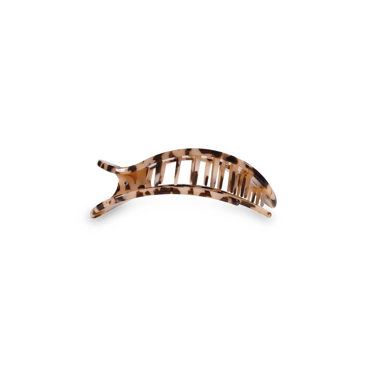 TELETIES Round Flat Hair Clip - Medium