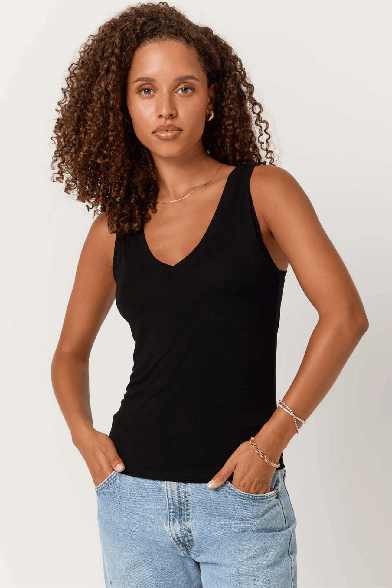 PROJECT SOCIAL T Lona V-Neck Tank