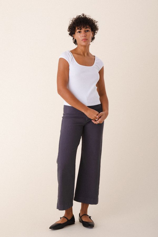 Prairie Underground Bardot Top White