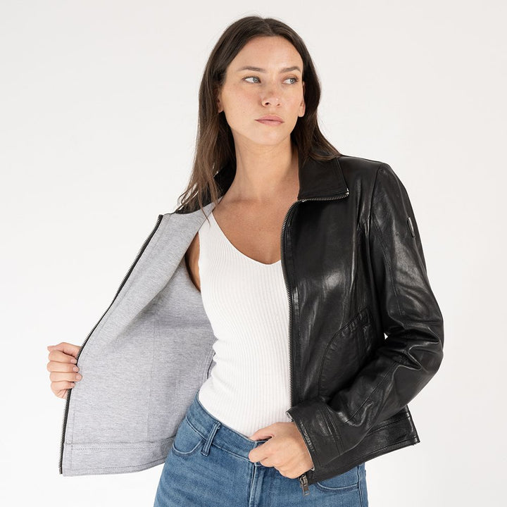Mauritius Leather Lusan Leather Jacket
