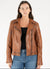 Mauritius Leather Fayola RF Jacket Cognac