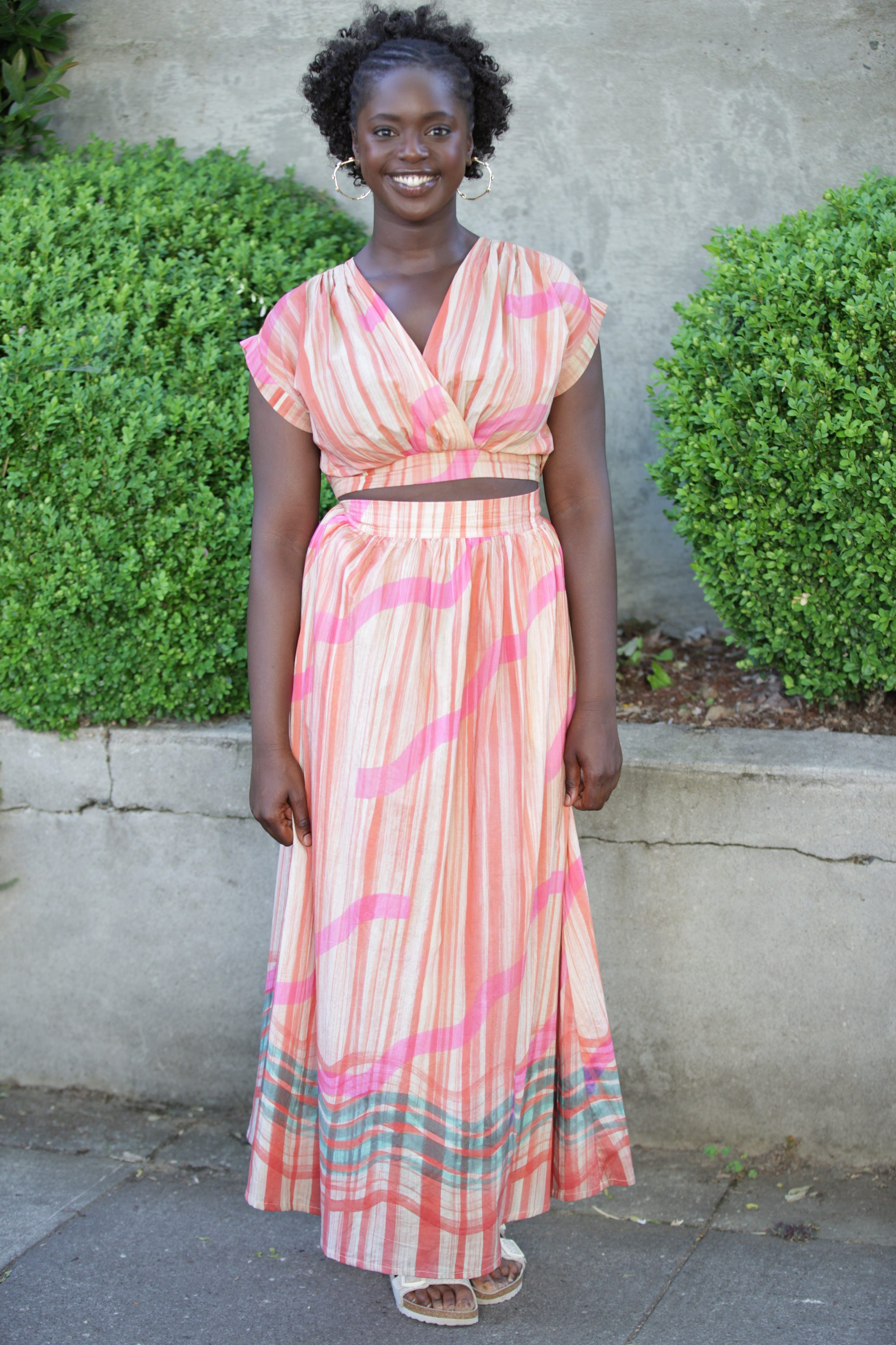 BEL KAZAN Avery Skirt in River