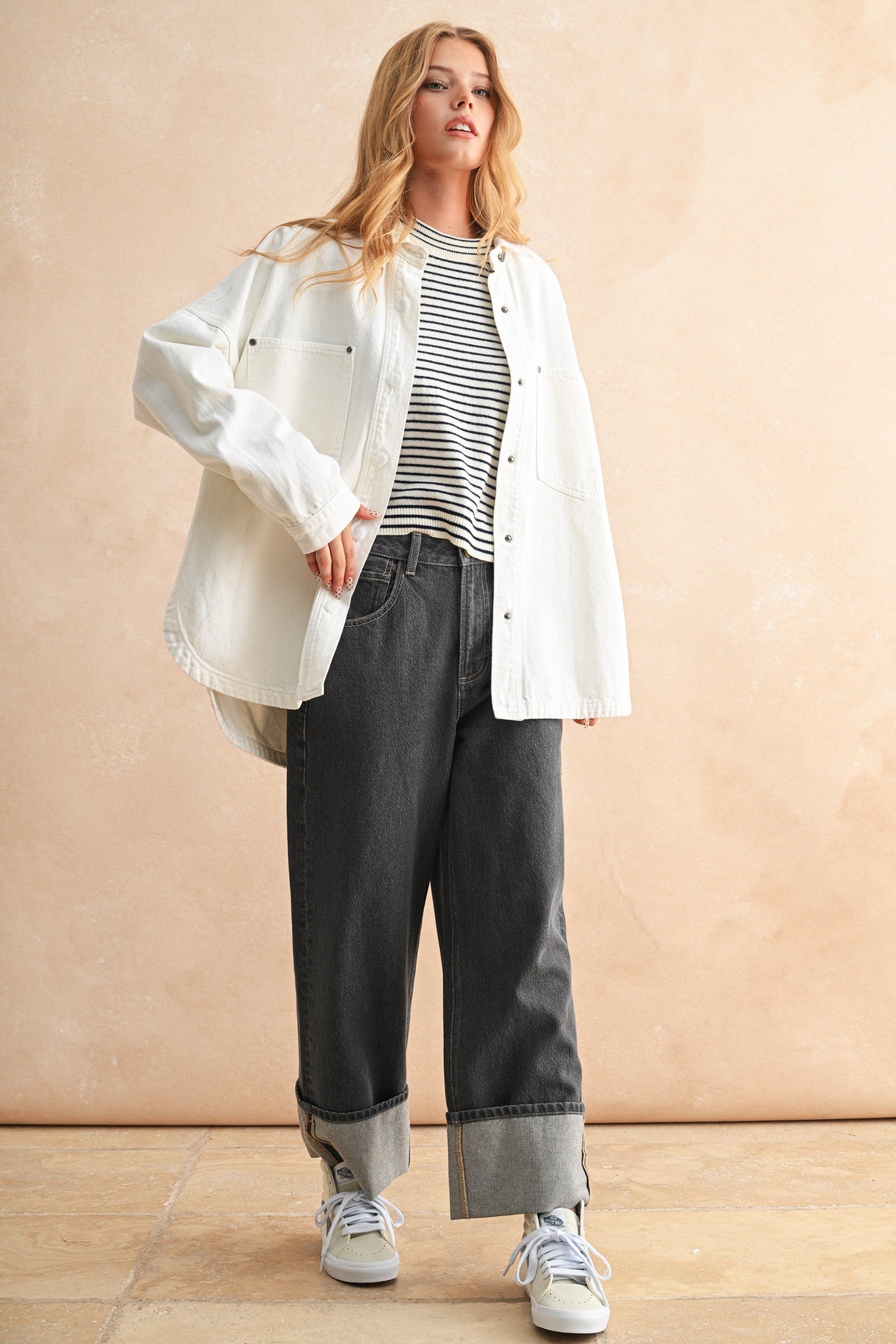 NYLAND Mila Denim Shacket