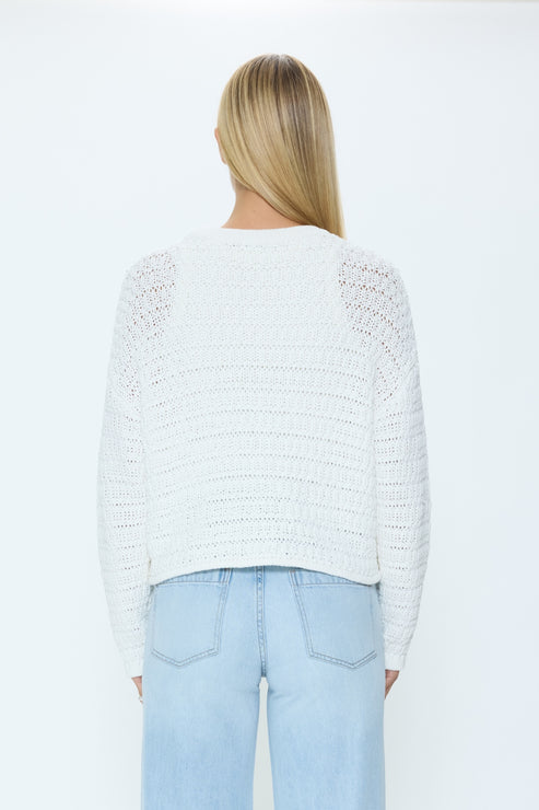 PISTOLA Katya Relaxed Crew Neck Sweater