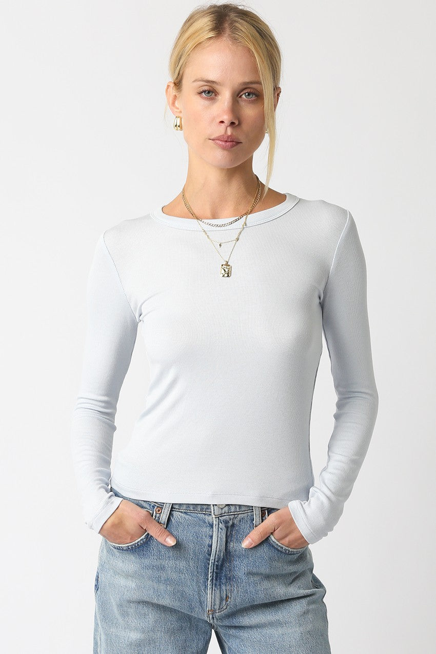 NYLAND Gaelle Long Sleeve Tee Viola