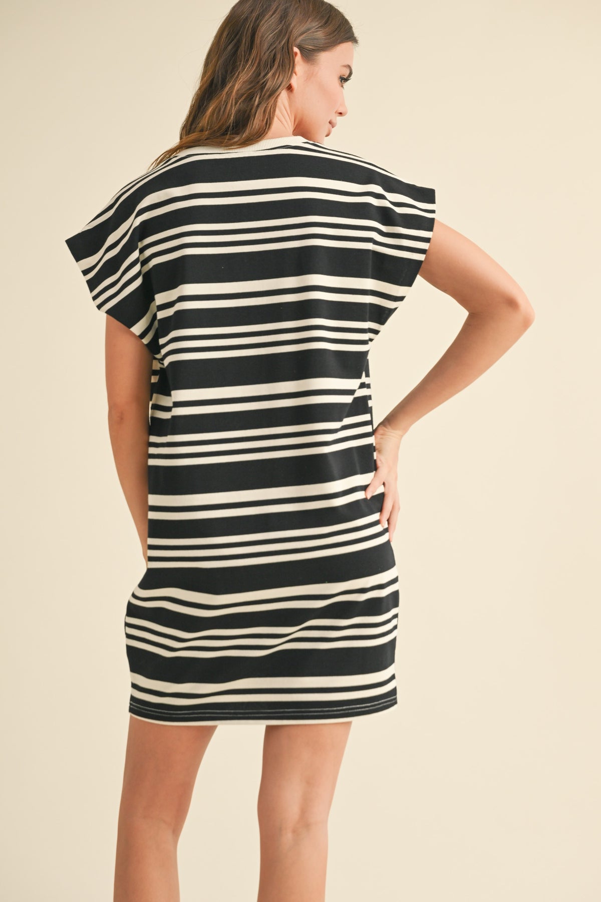 NYLAND Iana Striped T Shirt Dress