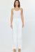 NYLAND Rhea Scalloped Scoopneck Tank Top White