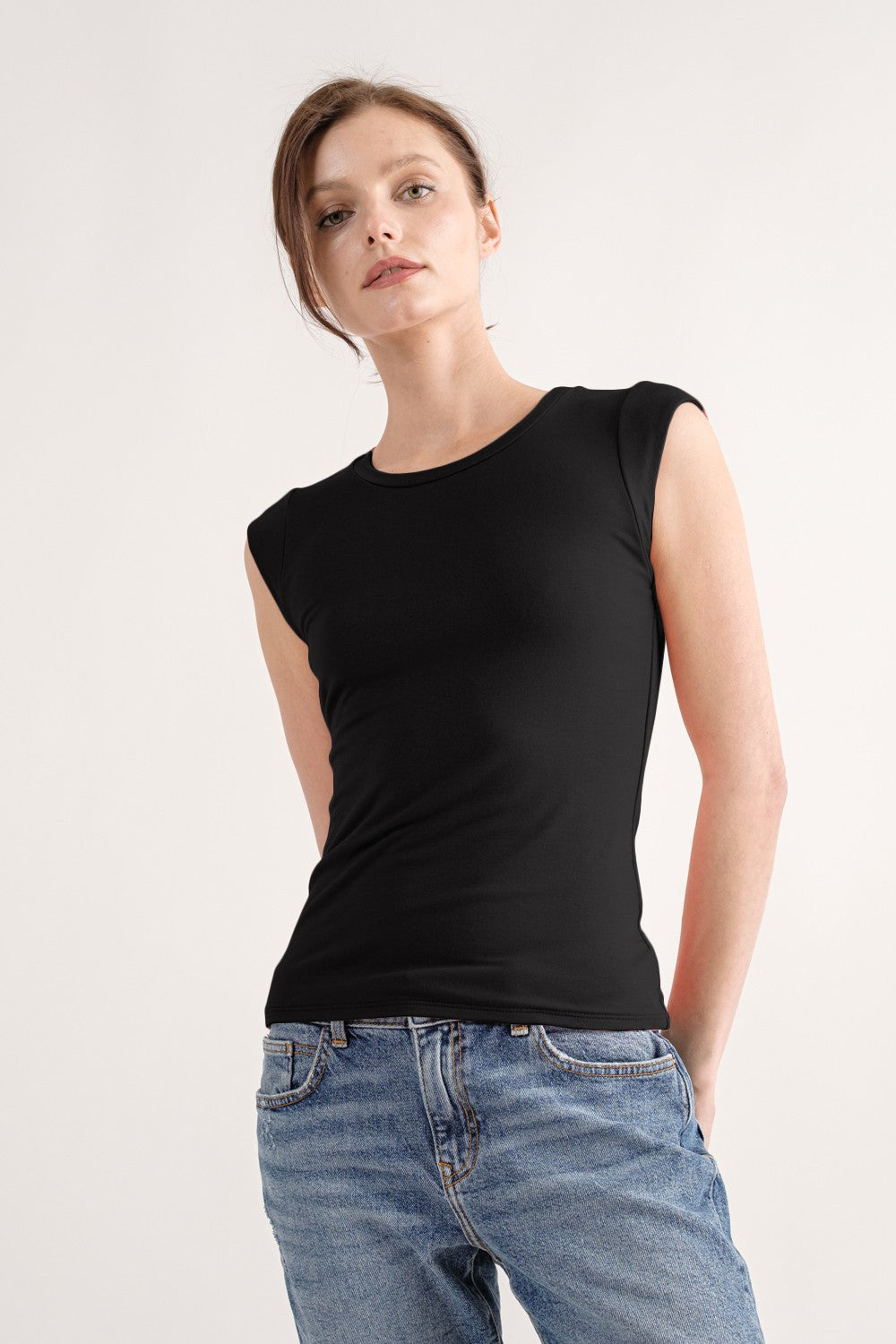 DEON Cap Sleeve Tee