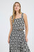 Gild Gigi Geo Pattern Back Tie Top