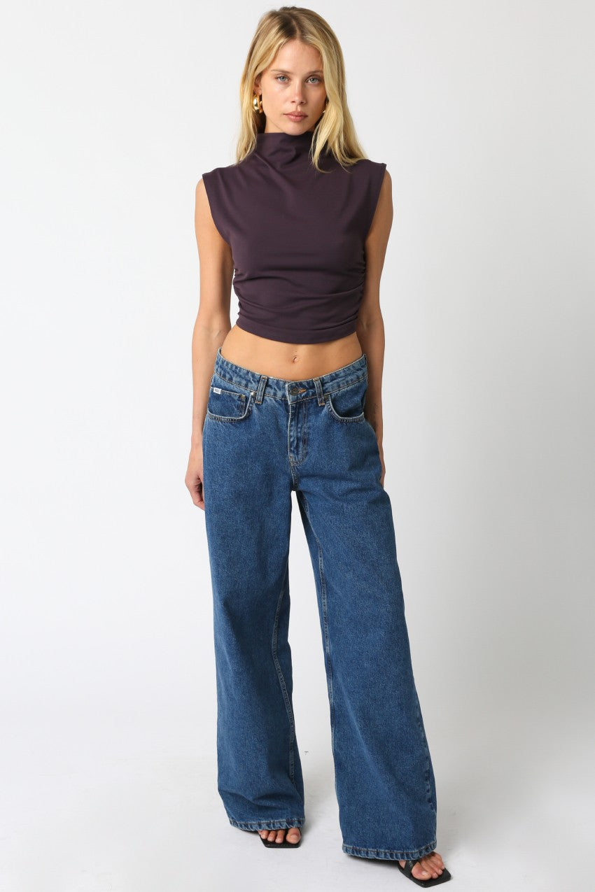 NYLAND Emeraude Cropped Top