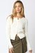 NYLAND Mekalia Button Knit Top IVORY