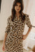 NYLAND Sherry Three Quarter Sleeve Button Down Shirt