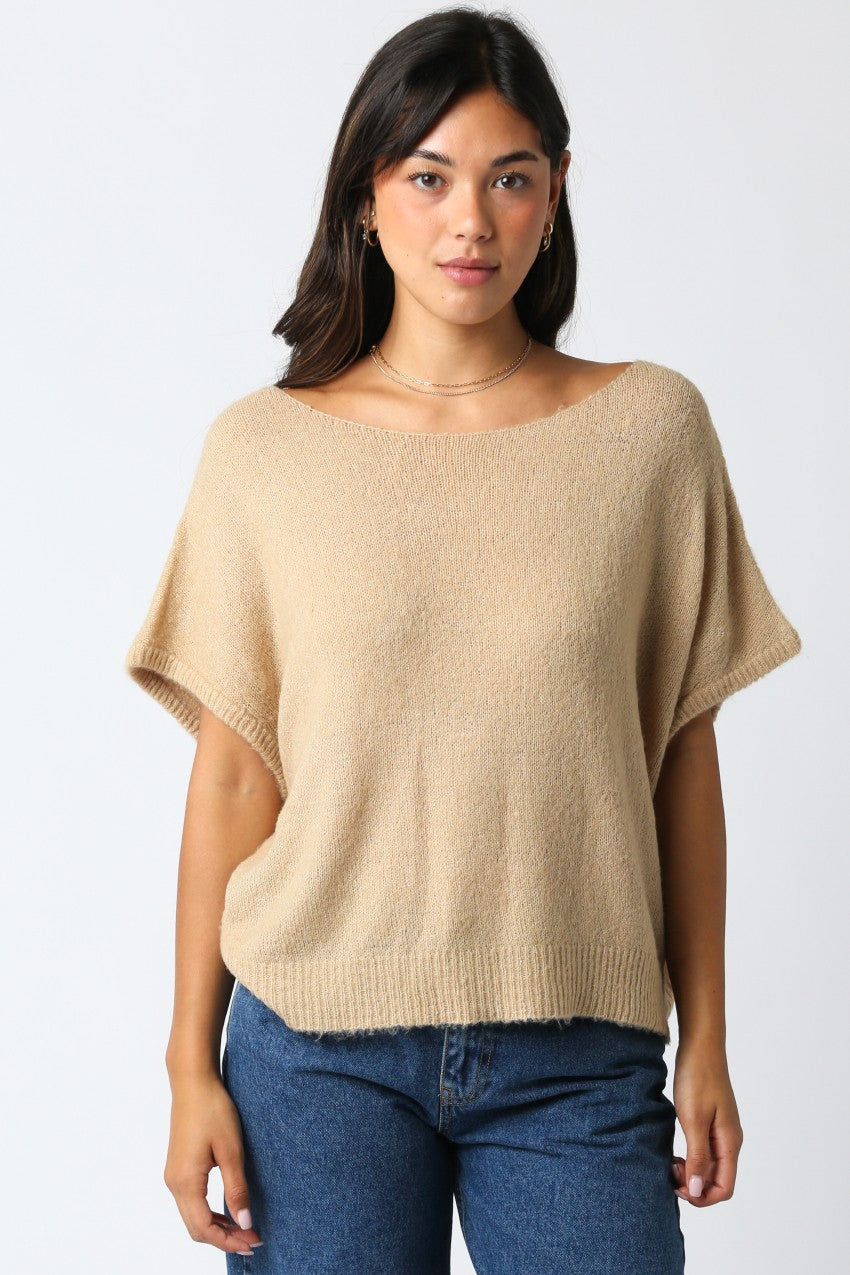 NYLAND Ali Knit Top Khaki
