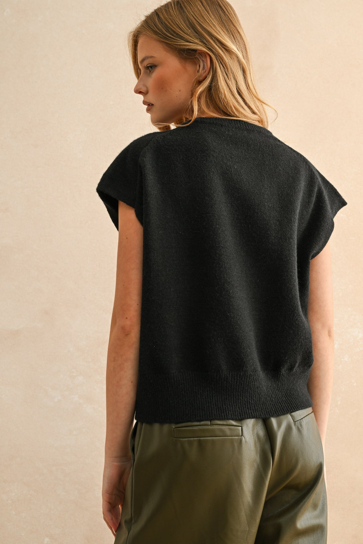 NYLAND Darcy Loose Fit SS Sweater Top