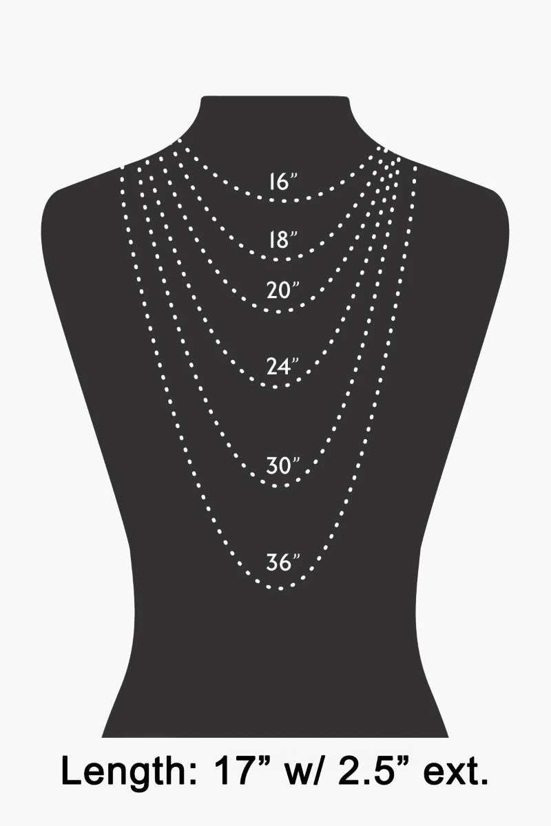 NYLAND Irregular Tear Hoop Pendant Dainty Cord Necklace