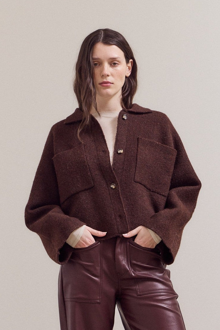 NYLAND Dimity Fronted Pocket Maxi Coat