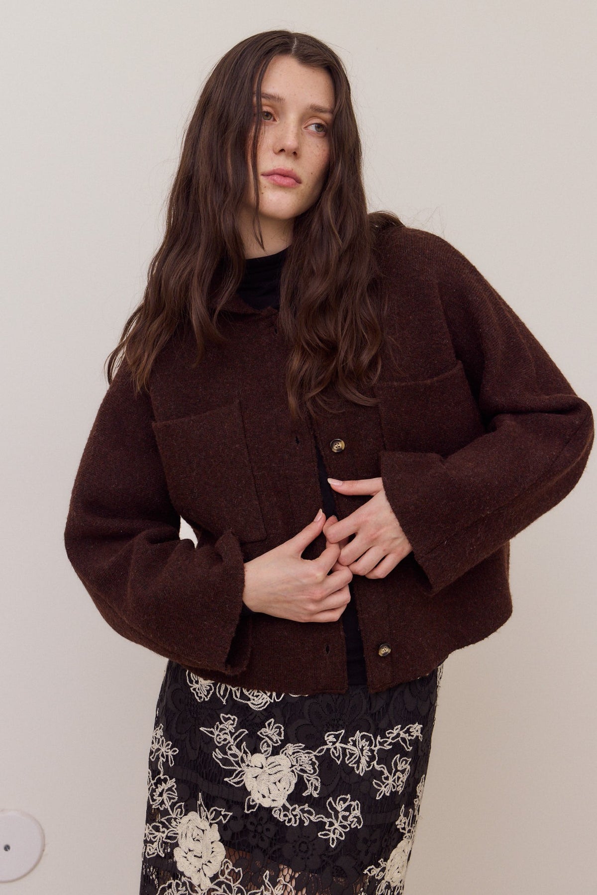 NYLAND Dimity Fronted Pocket Maxi Coat