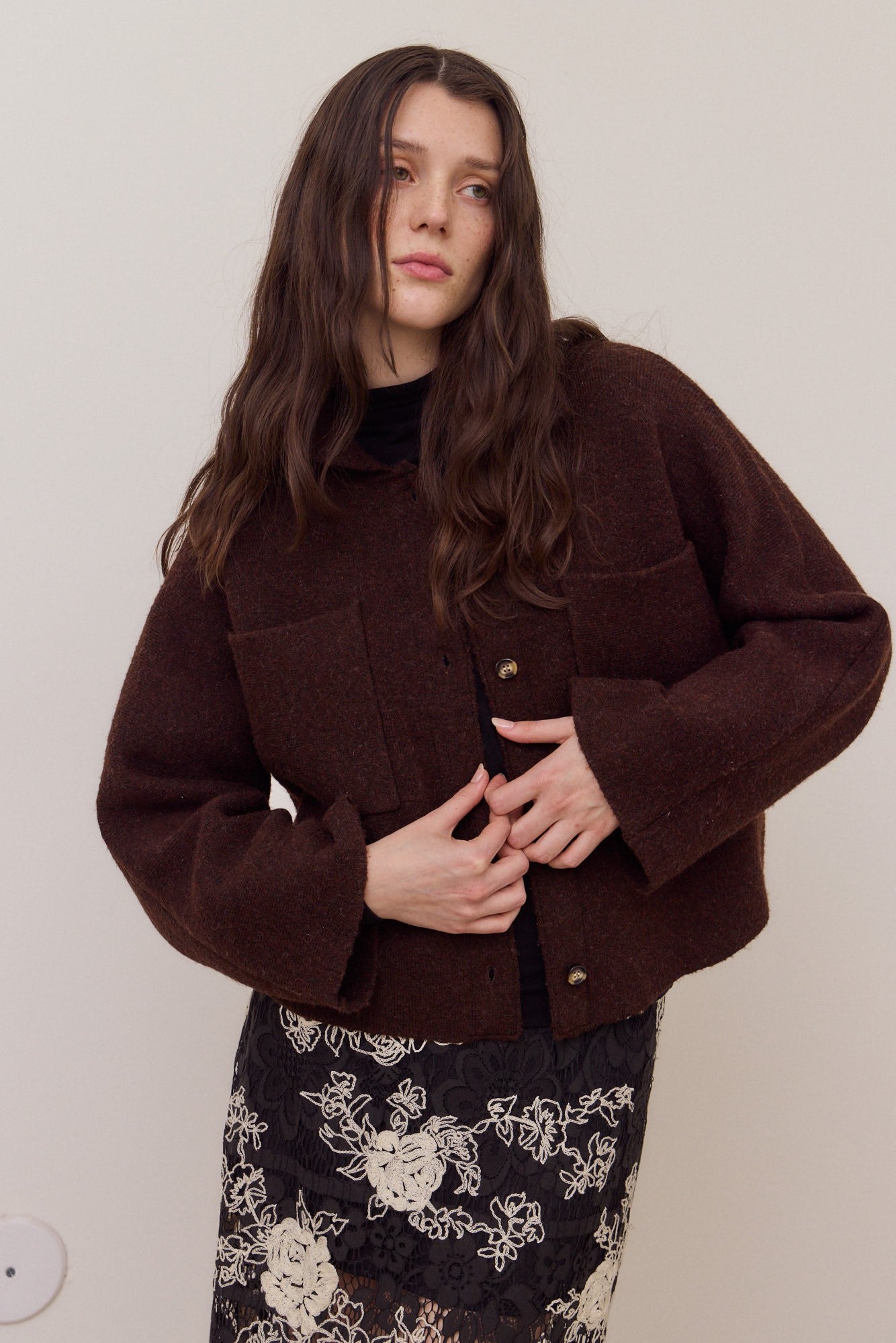 NYLAND Dimity Fronted Pocket Maxi Coat