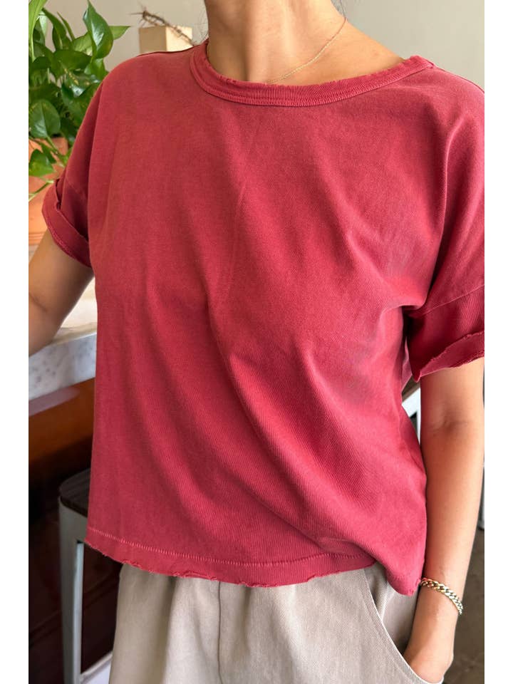 Le Bon Shoppe Fille Tee Crayon Red