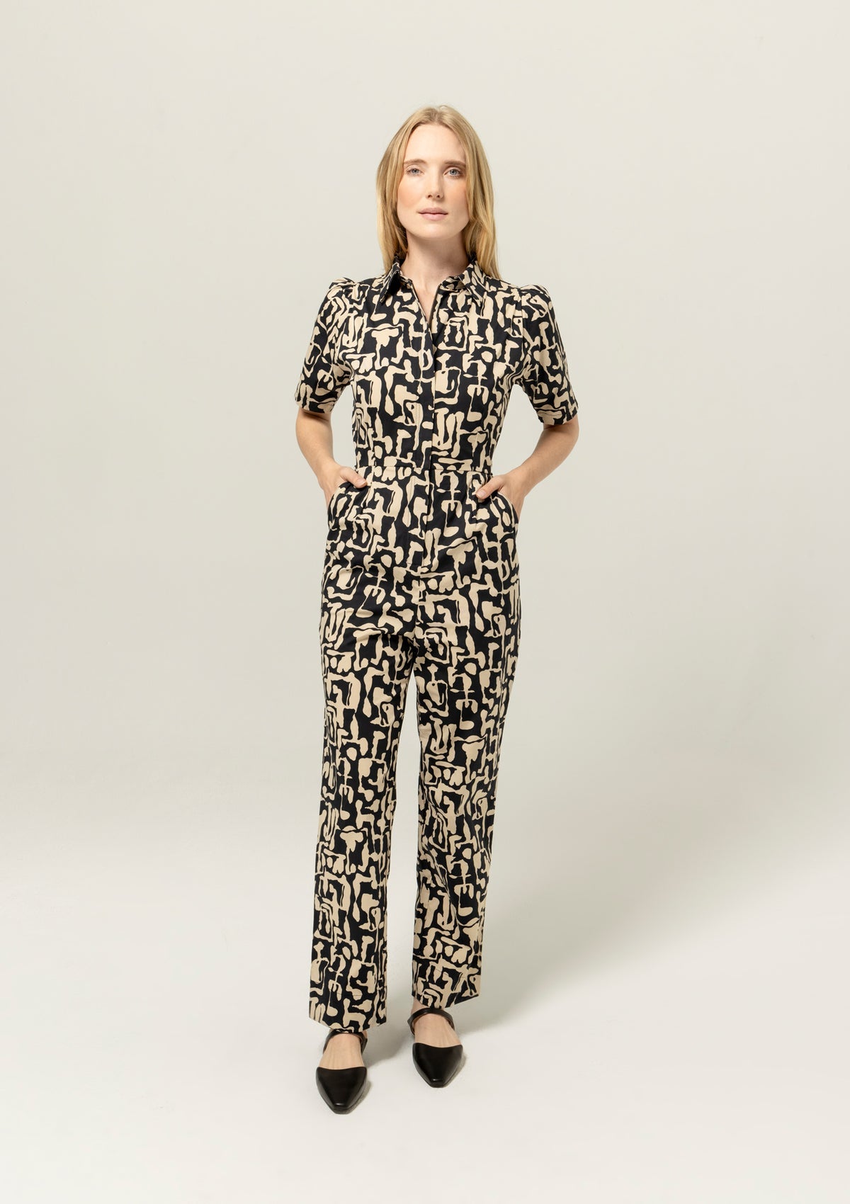 BEL KAZAN Kami Jumpsuit in Sahara
