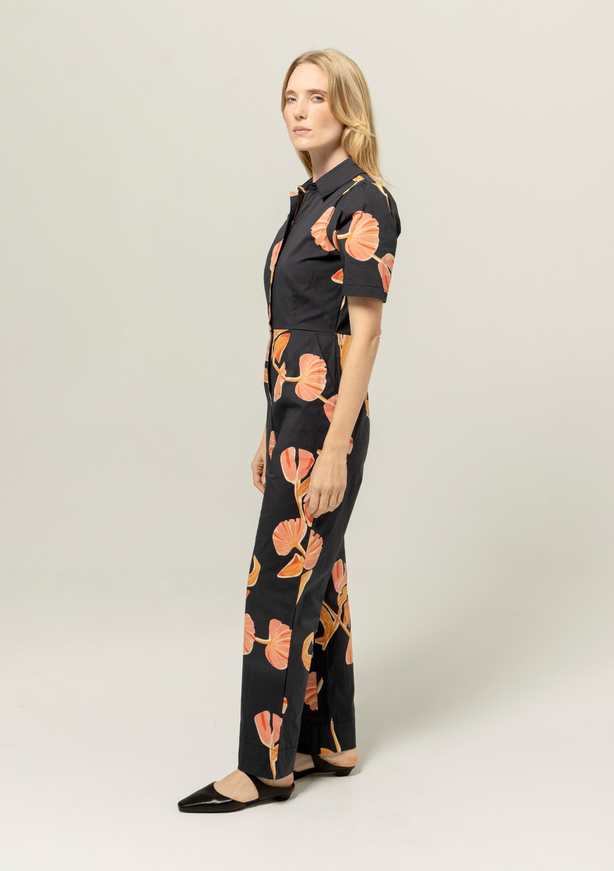 BEL KAZAN Kami Jumpsuit in Dahlia