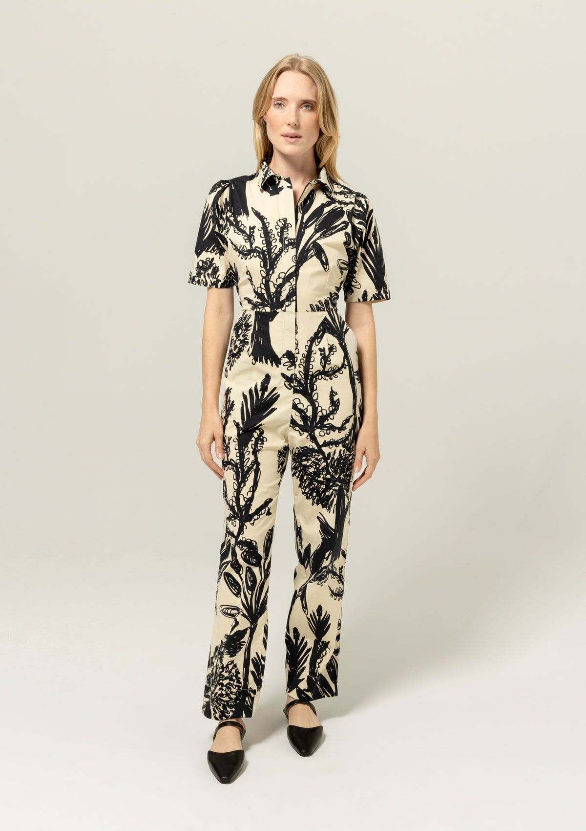 BEL KAZAN Kami Jumpsuit in Lagoon