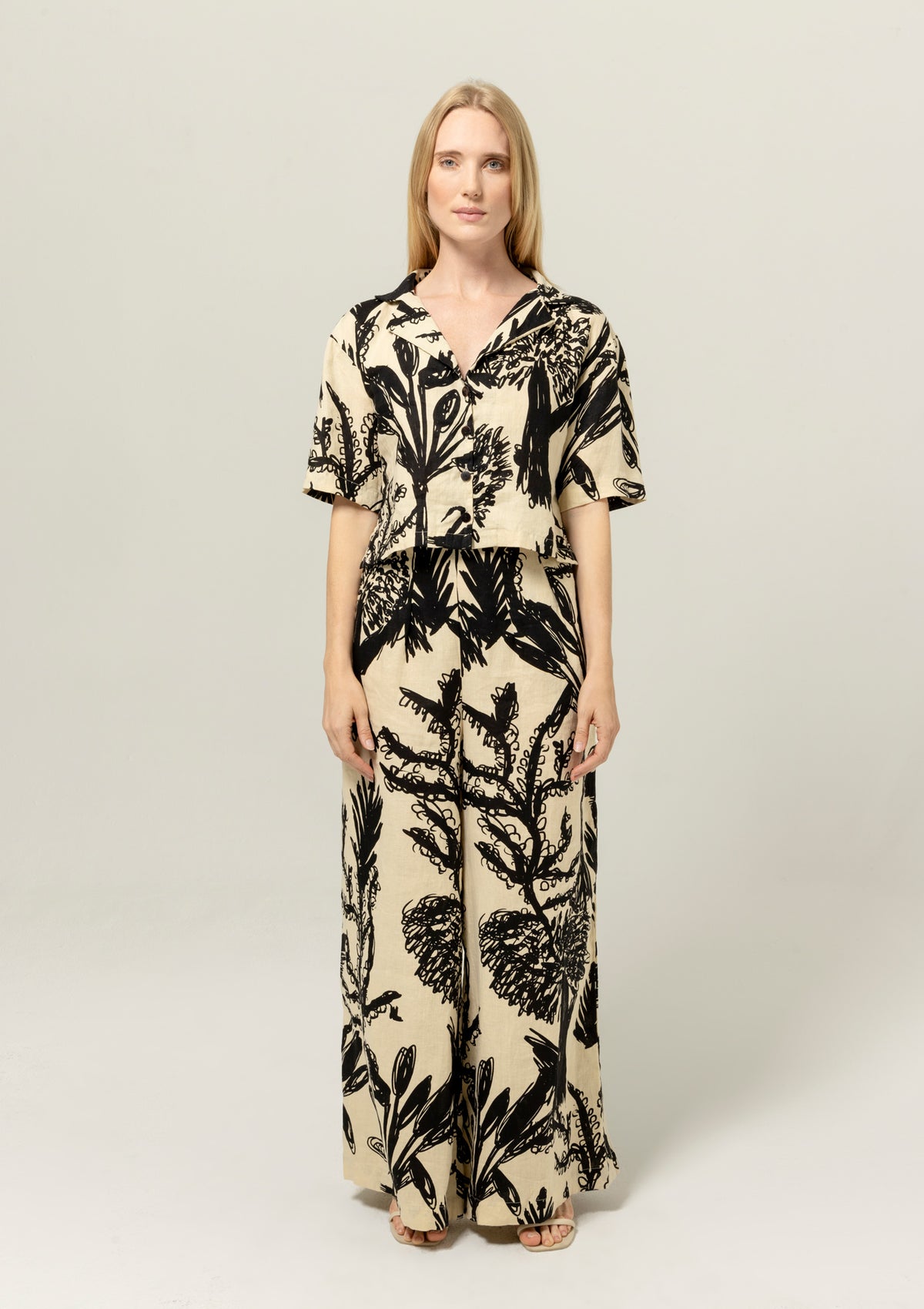 BEL KAZAN Nadia Top in Lagoon