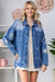 GOLDEN Maelys Embroidered Denim Jacket