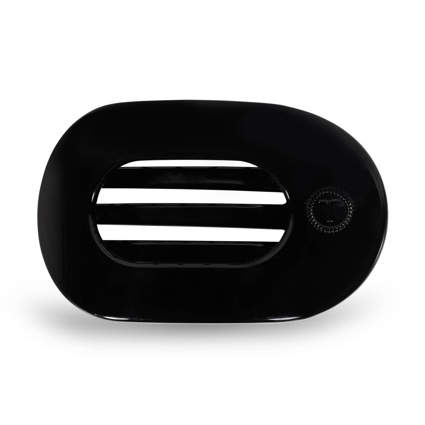 TELETIES Round Flat Hair Clip - Medium