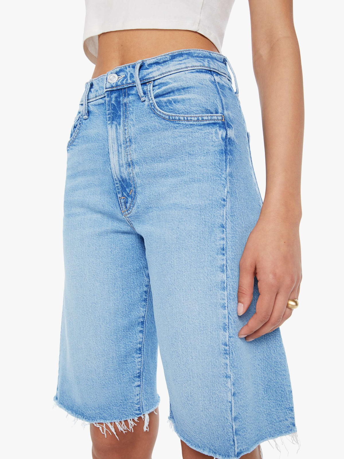 Mother The Half-Pipe Bermuda Fray in Sow Surreal