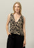 BEL KAZAN Lyra Top in Cream Sahara
