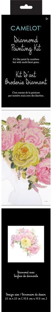 Camelot Flowers In Her Hair Diamond Painting Kit