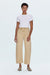 PISTOLA Penny High Rise Wide Leg Crop in Sand Dollar