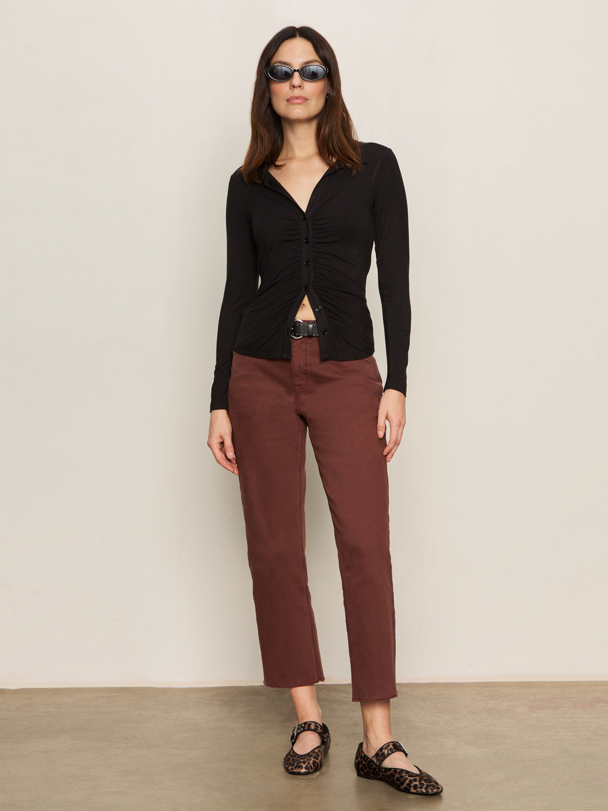 Sanctuary Cadence 90's Straight Crop Chicory