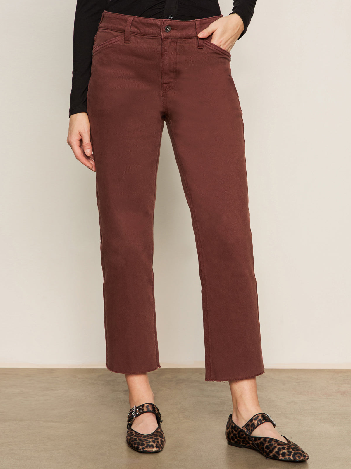 Sanctuary Cadence 90's Straight Crop Chicory