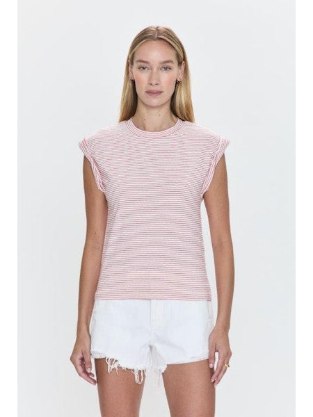 PISTOLA Olivia Top White Ruby