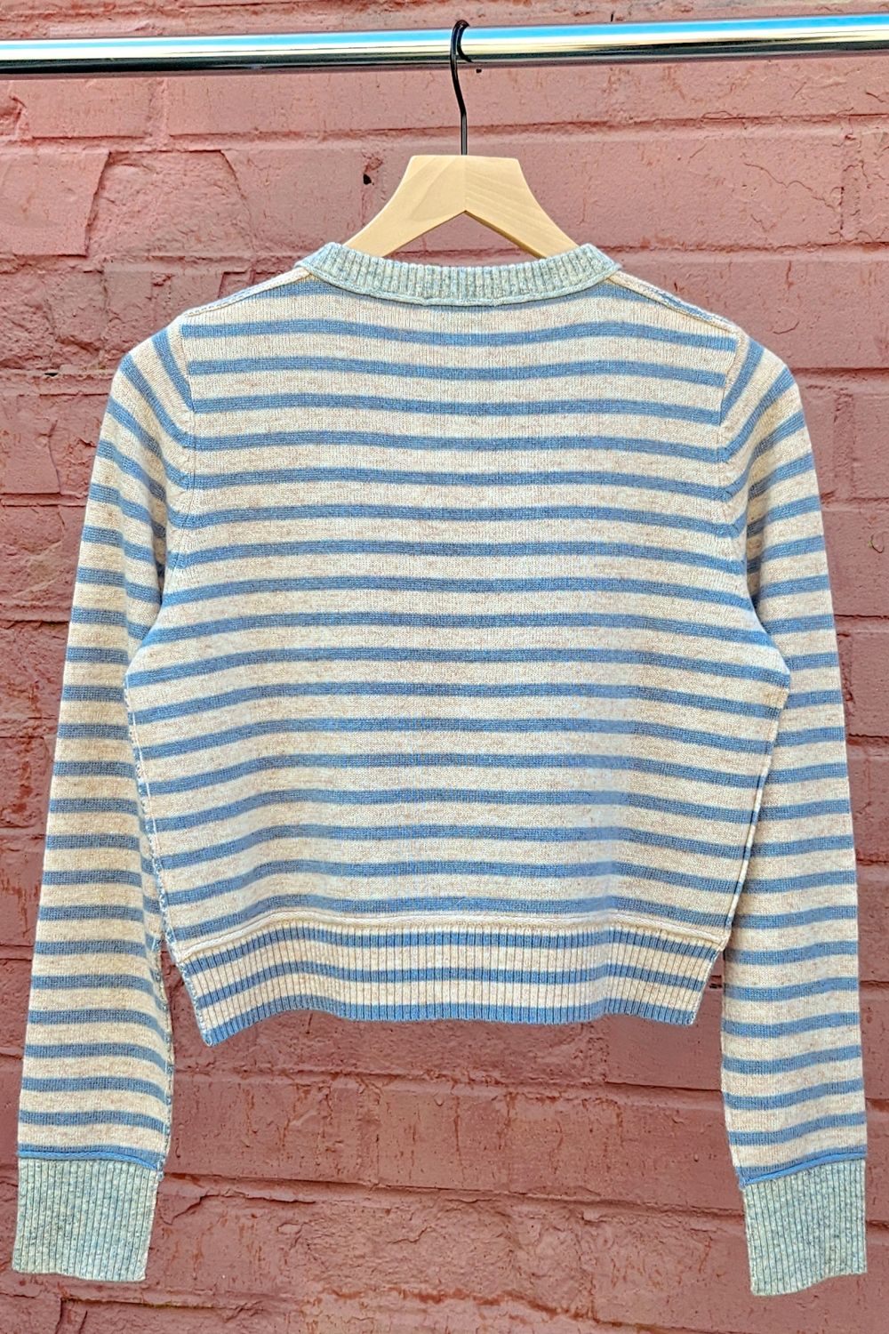 NYLAND Verity Striped Pattern Cardigan