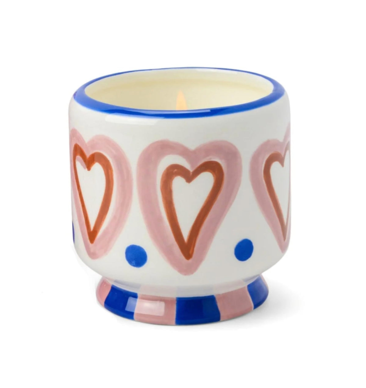 Paddywax A Dopo 8oz Ceramic Candle Hearts