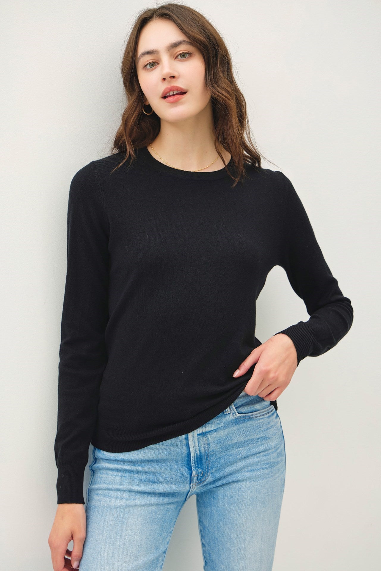 NYLAND Briley Super Soft Round Neck Sweater