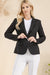 NYLAND Leonie Fitted Blazer Black