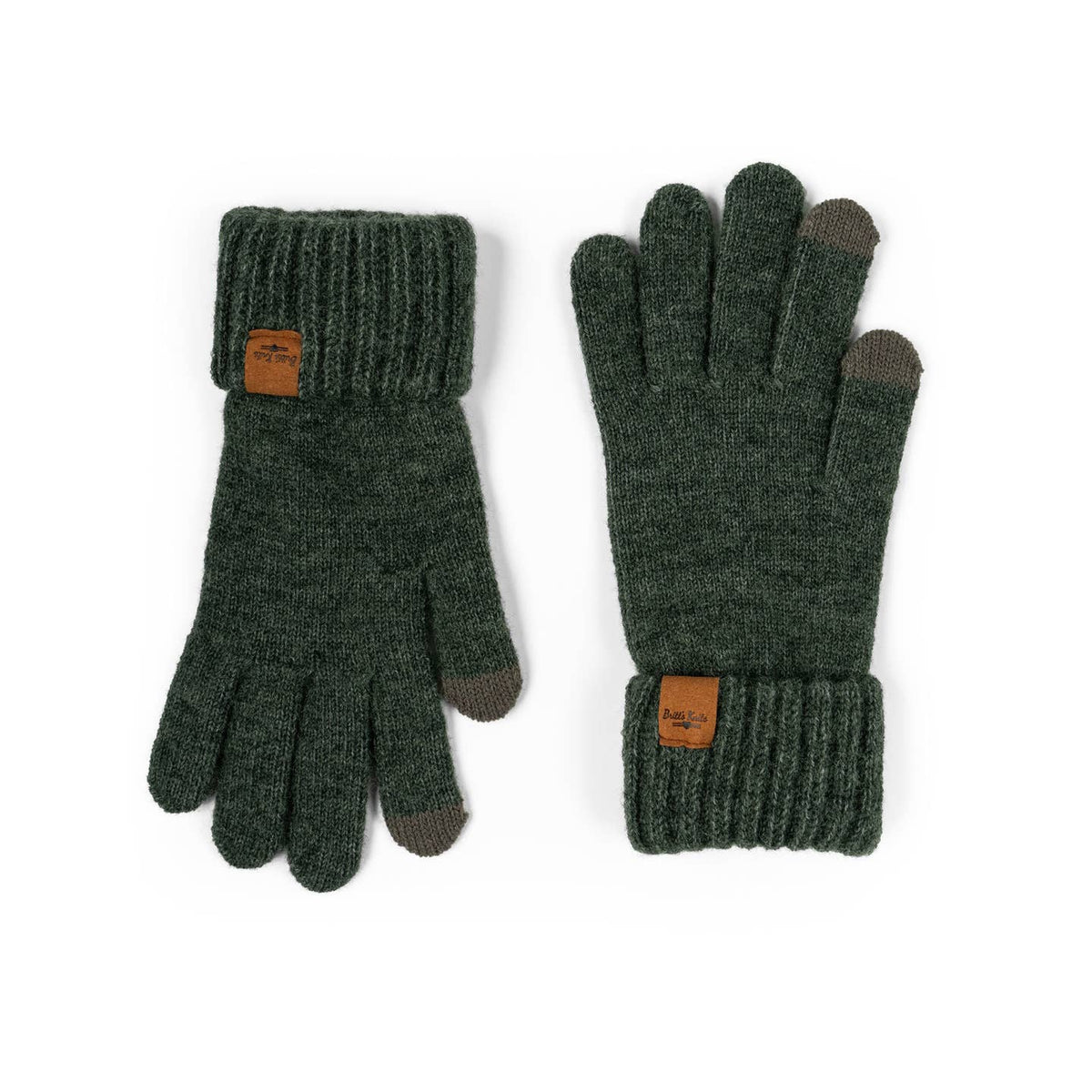 DM Merchandising Britt&#39;s Knits Mainstay Gloves Green