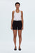 PISTOLA Marissa High Rise Utility Short in Noir