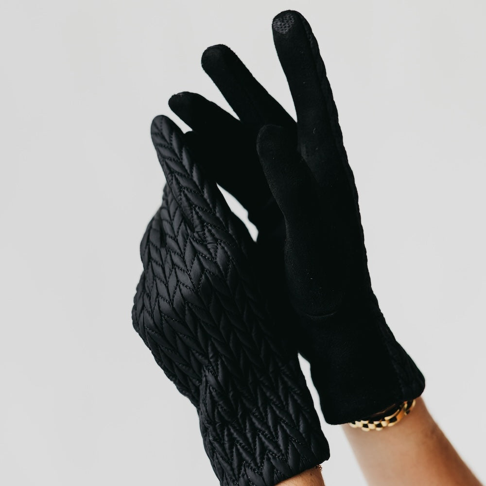 Pretty Simple Quilted Smart Touch Gloves