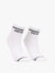 Mother Baby Steps Ankle in MWB White Black